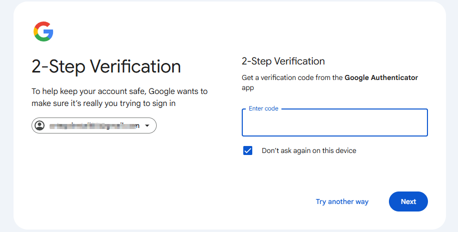 Google谷歌两种登录方式
